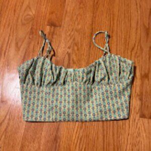 Cropped colorful Zara top, size S